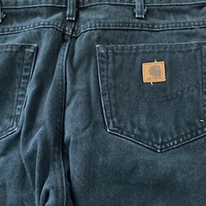 Carhartt mens black jeans